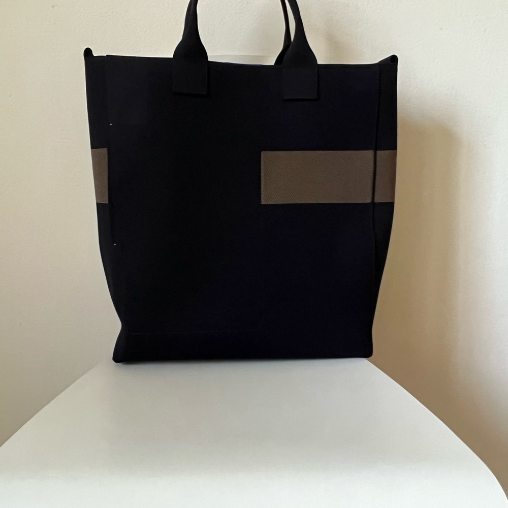 The Carryall in Navy Portobello Stripe (used once)